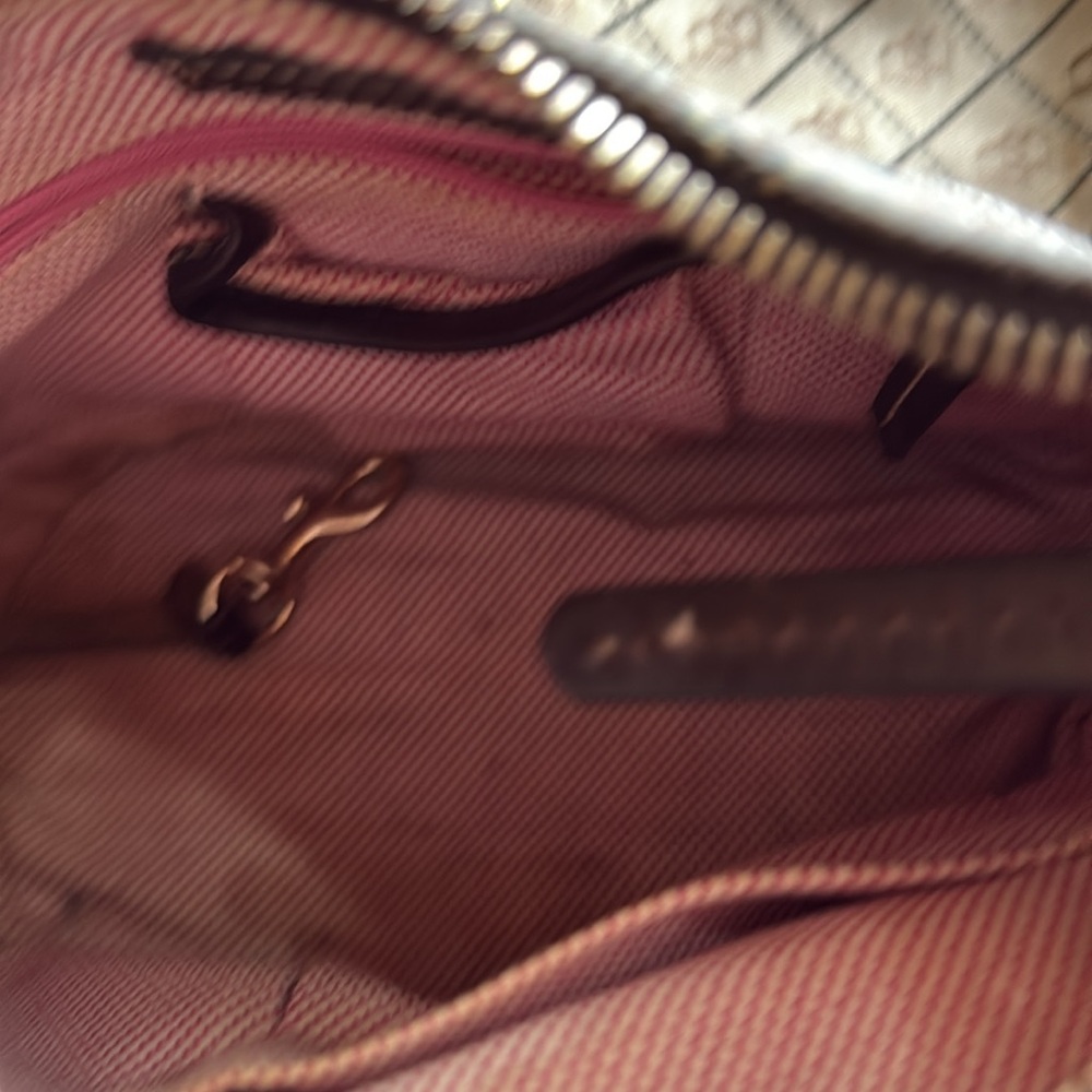 Dooney & Bourke Brown and Tan Signature Bags - Picture 10 of 13